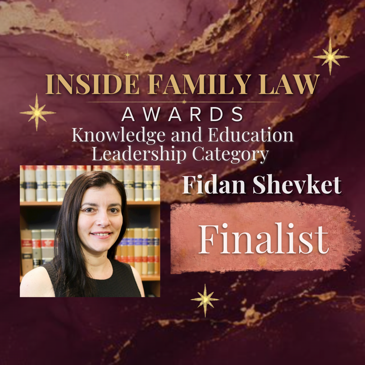 Fidan Shevket named Finalist for 2026 Inside Family Law Awards